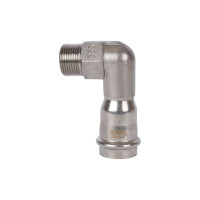 Угольник-переходник ROMMER впр-нр, 28x3/4, из нержавеющей стали, прессовой Rss-0010-002834 RG0091KSNOGTHK