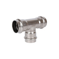 Равнопроходной тройник ROMMER впр, 42, из нержавеющей стали, прессовой Rss-0013-000042 RG0091KSNOKOA9