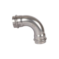 Угольник ROMMER 90 впр-впр, 35, из нержавеющей стали, прессовой Rss-0003-000035 RG0091KSNO94FL