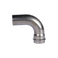 Однораструбный угольник ROMMER 90 впр-нпр, 35, из нержавеющей стали, прессовой Rss-0002-000035 RG0091KSNO82VD