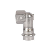 Угольник-переходник ROMMER впр-вр, 22x1/2, из нержавеющей стали, прессовой Rss-0009-002212 RG0091KSNOERH3