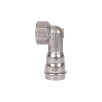 Угольник-переходник ROMMER впр-вр, 35x1, из нержавеющей стали, прессовой Rss-0009-000351 RG0091KSNOG118