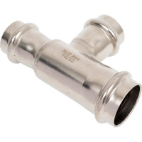 Переходной тройник ROMMER впр, 28x22x22, из нержавеющей стали, прессовой Rss-0014-282222 RG0091KSNOME2G