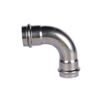 Угольник ROMMER 90 впр-впр, 42, из нержавеющей стали, прессовой Rss-0003-000042 RG0091KSNO997M