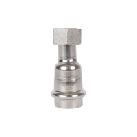 Переходник с накидной гайкой ROMMER Rss-0026-002212 впр-вр, 22x1/2, из нержавеющей стали, прессовой RG0091KSNPE2VO