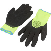 Нейлоновые перчатки со вспененным латексным покрытием Gward Soft Plus, 3/4 облив, р.L 12 пар L2008/L