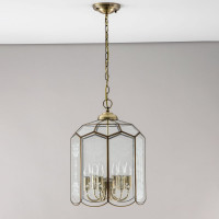 Подвесная люстра Citilux Витра-2 витражная Бронза CL442260