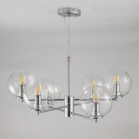 Подвесная люстра Citilux Галлен Хром CL240161