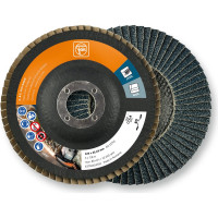 Диск абразивный веерный 125 мм, к80, 10 шт в упаковке Fein 63730024010