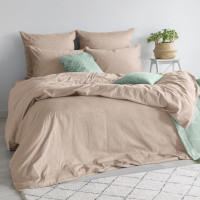 Комплект постельного белья Verossa Melange Евро, с наволочками 50x70 см, 70x70 см Praline 775864