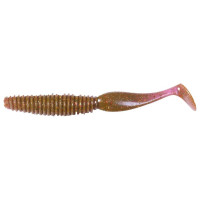 Съедобные искусственные виброхвосты Lucky John LJ Pro Series MEGAWORM 3.0in, 7.60/S14, 7шт 140190-S14