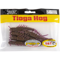 Съедобные искусственные виброхвосты Lucky John LJ Pro Series TIOGA HOG 4.5in, 11.40/S13, 5шт 140196-S13