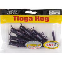 Съедобные искусственные виброхвосты Lucky John LJ Pro Series TIOGA HOG 4.5in, 11.40/S63, 5шт 140196-S63