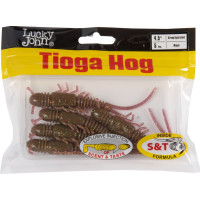 Съедобные искусственные виброхвосты Lucky John LJ Pro Series TIOGA HOG 4.5in, 11.40/S14 5шт 140196-S14