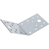 Крепежный уголок под 135 Стройметиз kus 70x70x55 мм, цинк, этикетка 4570029