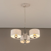 Подвесная люстра Citilux Тильда с абажурами Белая CL469130