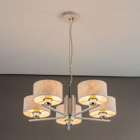 Подвесная люстра с абажурами Citilux Тильда Белая CL469150