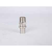 Переходник для труб из сшитого полиэтилена STOUT Sfa-0001-200212 с наружной резьбой 20x2.0x1/2" никелированный, аксиальный RG0091E43JJ8EG