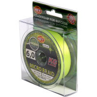 Плетеная леска WFT KG MICRO BRAID Chartreuse 150/0100 1D-C-345-010