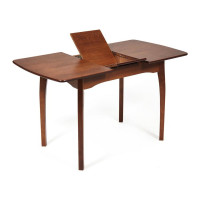 Стол Tetchair Caterina бук, МДФ, 100+30x70x75 см, коричневый 14122