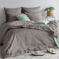 Пододеяльник Verossa Melange 200x220 см Mokko 776132