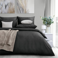 Набор наволочек Verossa Stripe 70x70 см Black 730618