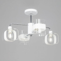 Потолочная люстра Citilux Бертон Белая CL140140