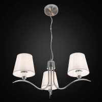 Подвесная люстра Citilux Эмма с абажурами Хром CL439131