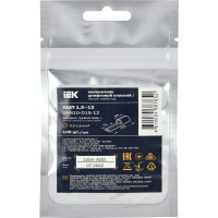 Штифтовой плоский наконечник IEK НШП 1,5–12 без изоляции (100шт/упак) UNN10-D15-12