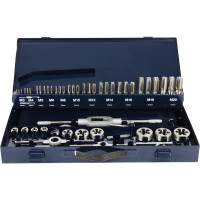 Набор метчиков и плашек Debever Machining Solutions М3-М20, HSS, 55 предметов DB-2055