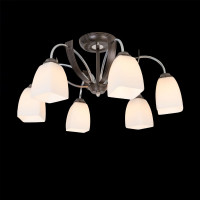 Потолочная люстра Citilux Крокус Венге Хром CL128161