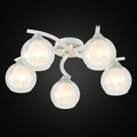 Потолочная люстра Citilux Кристи Белая Хром CL152150