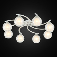 Потолочная люстра Citilux Кристи Белая Хром CL152180