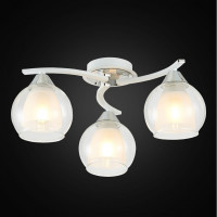 Потолочная люстра Citilux Кристи Белая Хром CL152130