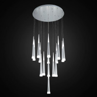 Каскадная люстра Citilux Вегас LED Алюминий CL227160