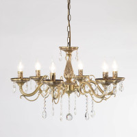 Подвесная люстра Citilux Кармен Бронза CL404163