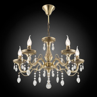 Подвесная люстра Citilux Кармен Бронза CL404153