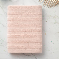 Махровое полотенце Verossa 70/140 Stripe Нежно-персиковое, 500 г/м2 734481