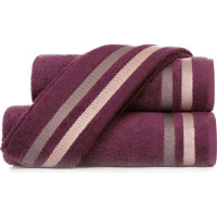 Махровое полотенце Самойловский Текстиль 50/90 Исландия Темно-бордовое, 400 г/м2 761437