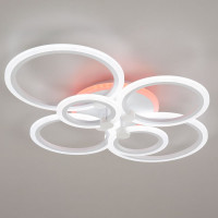 Люстра с пультом Citilux Сента RGB Белая CL237B160E