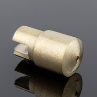 Держатель стекла SERVICE PLUS ф19, брашированное золото, латунь D02-508BGM/brass