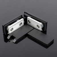 Петля стекло-стекло SERVICE PLUS 180, черный матовый, sus304 P03-105BLK/sus304