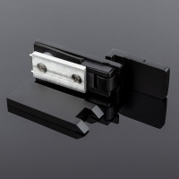 Петля стена-стекло SERVICE PLUS открывание 90, черный матовый, sus304 P03-106BLK/sus304