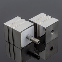 Ручка кноб SERVICE PLUS квадратная, нержавеющая сталь sus304 RK02-303СR/sus304