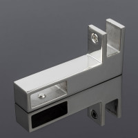 Держатель стекла SERVICE PLUS г-образный, сквозной, 30x10, хром, sus304 S02-502CR/sus304