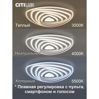 Умная люстра Citilux Триест Смарт RGB CL737A35E