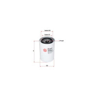 Фильтр топливный Sakura FC5610