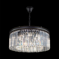 Хрустальная подвесная люстра Citilux Мартин Прозрачная CL332121