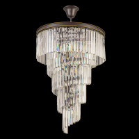 Хрустальная подвесная люстра Citilux Мартин Прозрачная CL332171