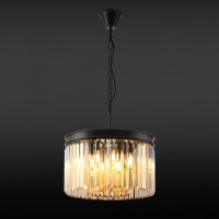 Хрустальная подвесная люстра Citilux Мартин Шампань CL332082